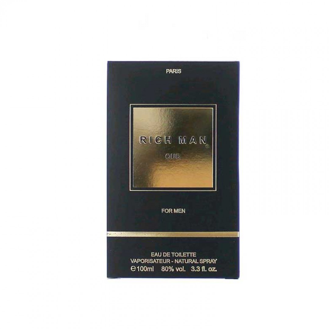 ادو تویلت مردانه پاریس بلو مدل ریچ من عود Rich Man Oud