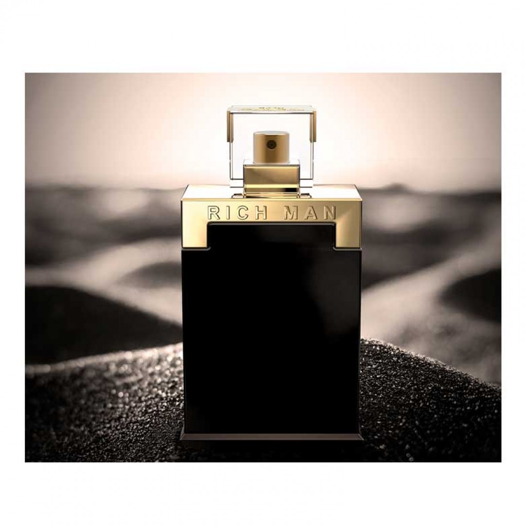 ادو تویلت مردانه پاریس بلو مدل ریچ من عود Rich Man Oud