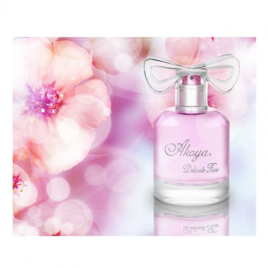 ادو پرفیوم زنانه پاریس بلو مدل آکویا دلیکیت رز Akoya Delicate Rose