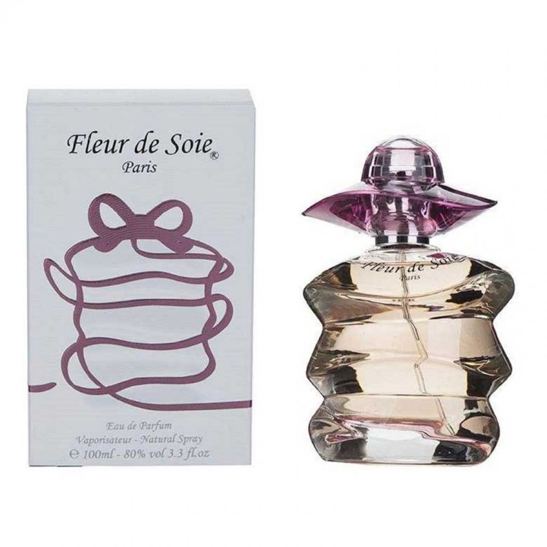ادو پرفیوم زنانه پاریس بلو مدل فلور دی سوی Fleur De Soie