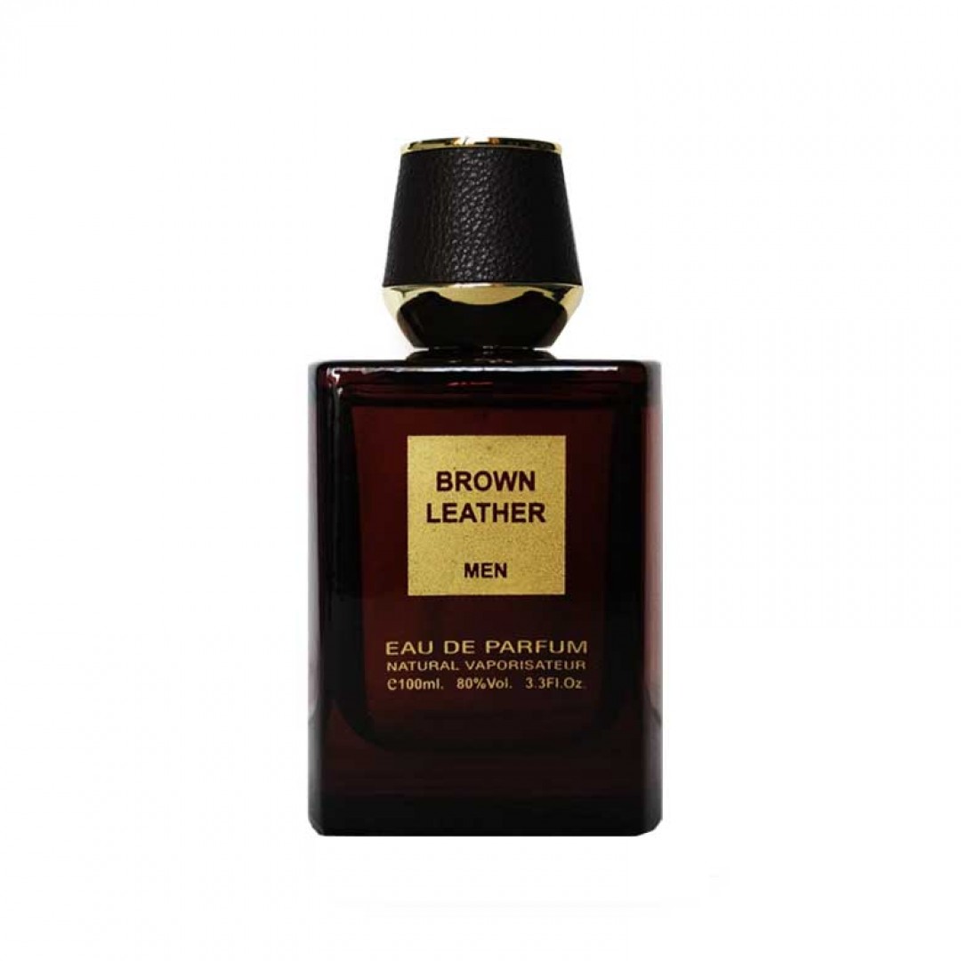 ادو پرفیوم مردانه فراگرنس ورد مدل براون (برون) لیدر Brown Leather