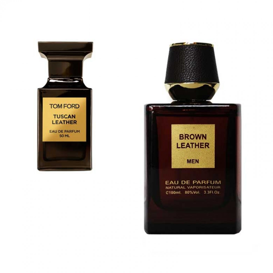 ادو پرفیوم مردانه فراگرنس ورد مدل براون (برون) لیدر Brown Leather