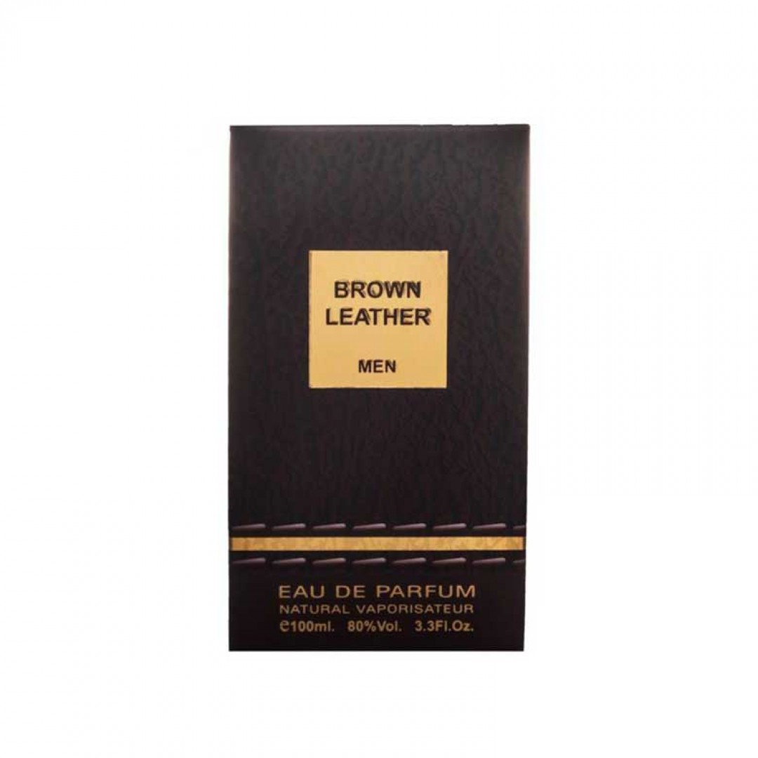 ادو پرفیوم مردانه فراگرنس ورد مدل براون (برون) لیدر Brown Leather