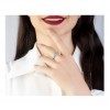 انگشتر زنانه نقره سولیتر کد P21329