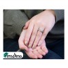 انگشتر نقره زنانه شیک سولیتر کد P21435