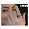 انگشتر نقره زنانه طرح مدرن کد P21023