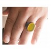 انگشتر نقره مردانه سنگ عقیق اصل کد P20693