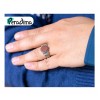 انگشتر نقره مردانه سنگ عقیق کد P20672