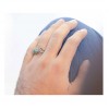 انگشتر نقره مردانه سنگ فیروزه کد P20034