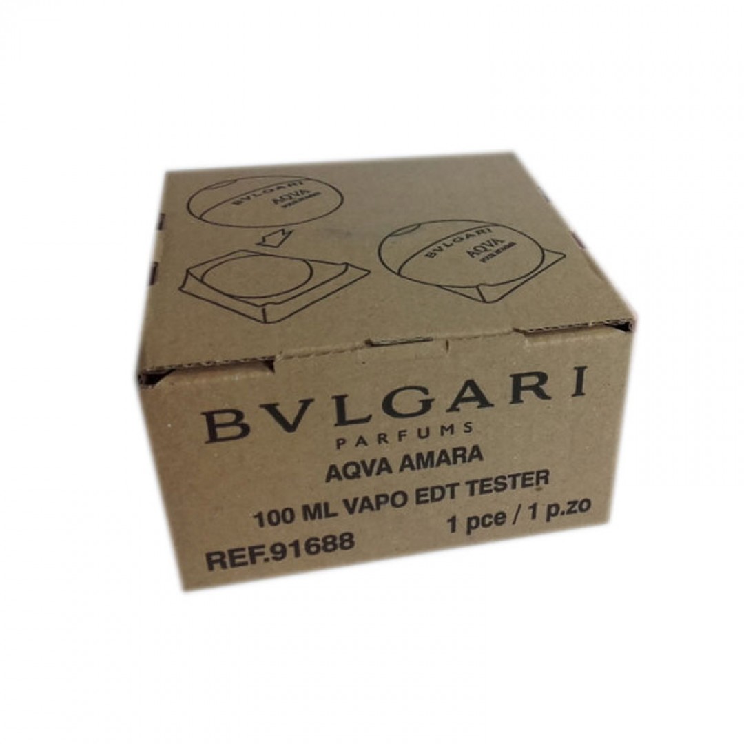 تستر ادو تویلت مردانه بولگاری مدل آکوا آمارا Aqva Amara حجم 100 میلی لیتر