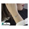 دستبند دخترانه نقره طرح جدید کد P21278