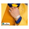 دستبند نقره زنانه طرح رولکس کد P20681