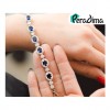 دستبند نقره زنانه مجلسی طرح جدید کد P19870