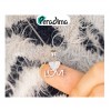 گردنبند دخترانه نقره طرح Love کد P20466