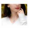 گردنبند دخترانه نقره طرح بالرین کد P20747