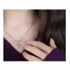 گردنبند نقره دخترانه طرح فرشته طلایی جدید کد P21313