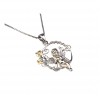 گردنبند نقره دخترانه طرح فرشته کد P21314