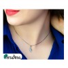 گردنبند نقره دخترانه طرح چشم نظر ظریف کد P21119